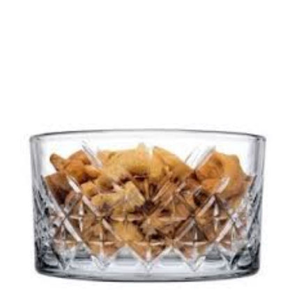 Set De 4 Pocillos Bowl Vidrio Timeless 250cc Frutos Secos